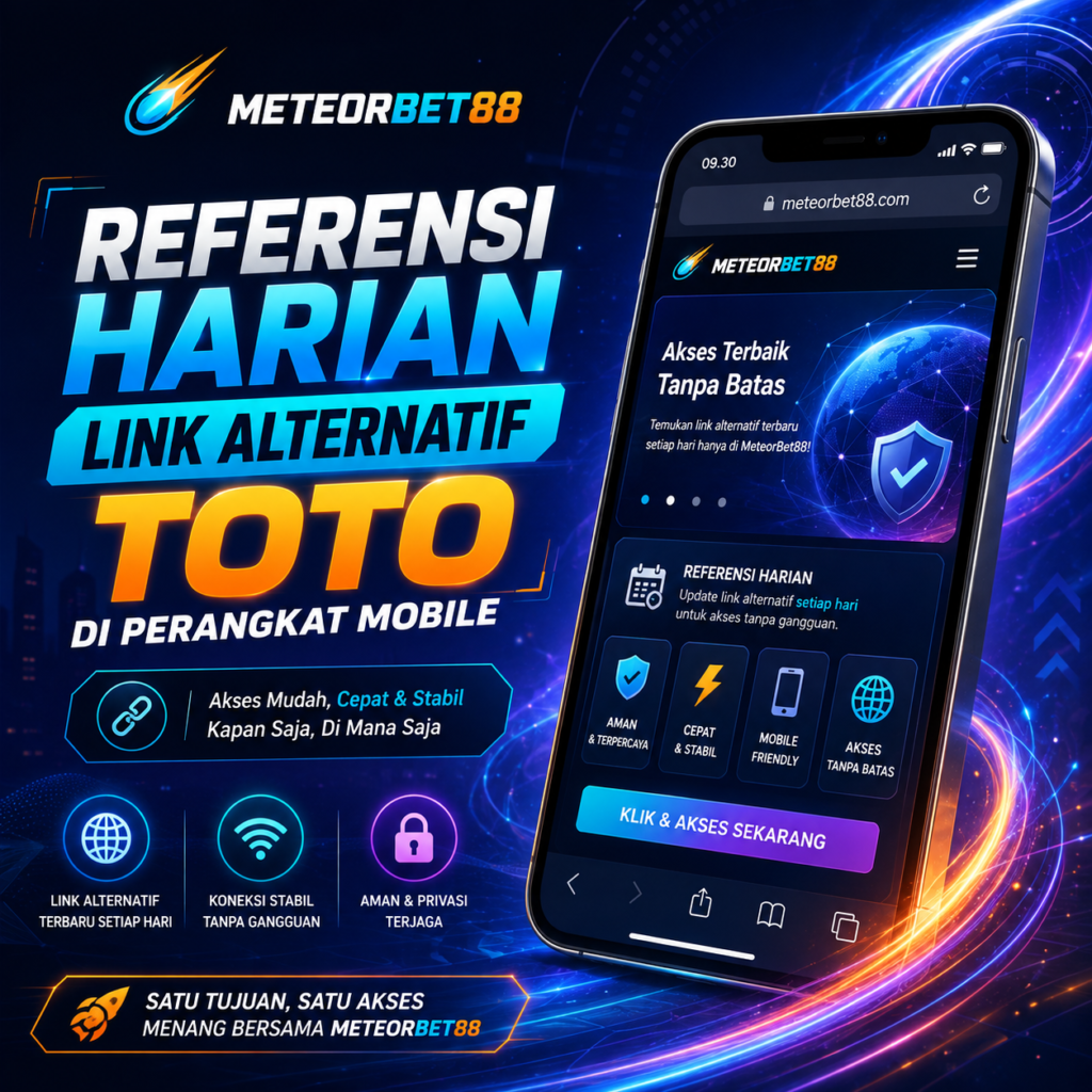 Referensi Harian Link Alternatif Toto di Perangkat Mobile