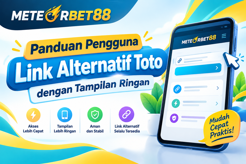 Panduan Pengguna Link Alternatif Toto dengan Tampilan Ringan