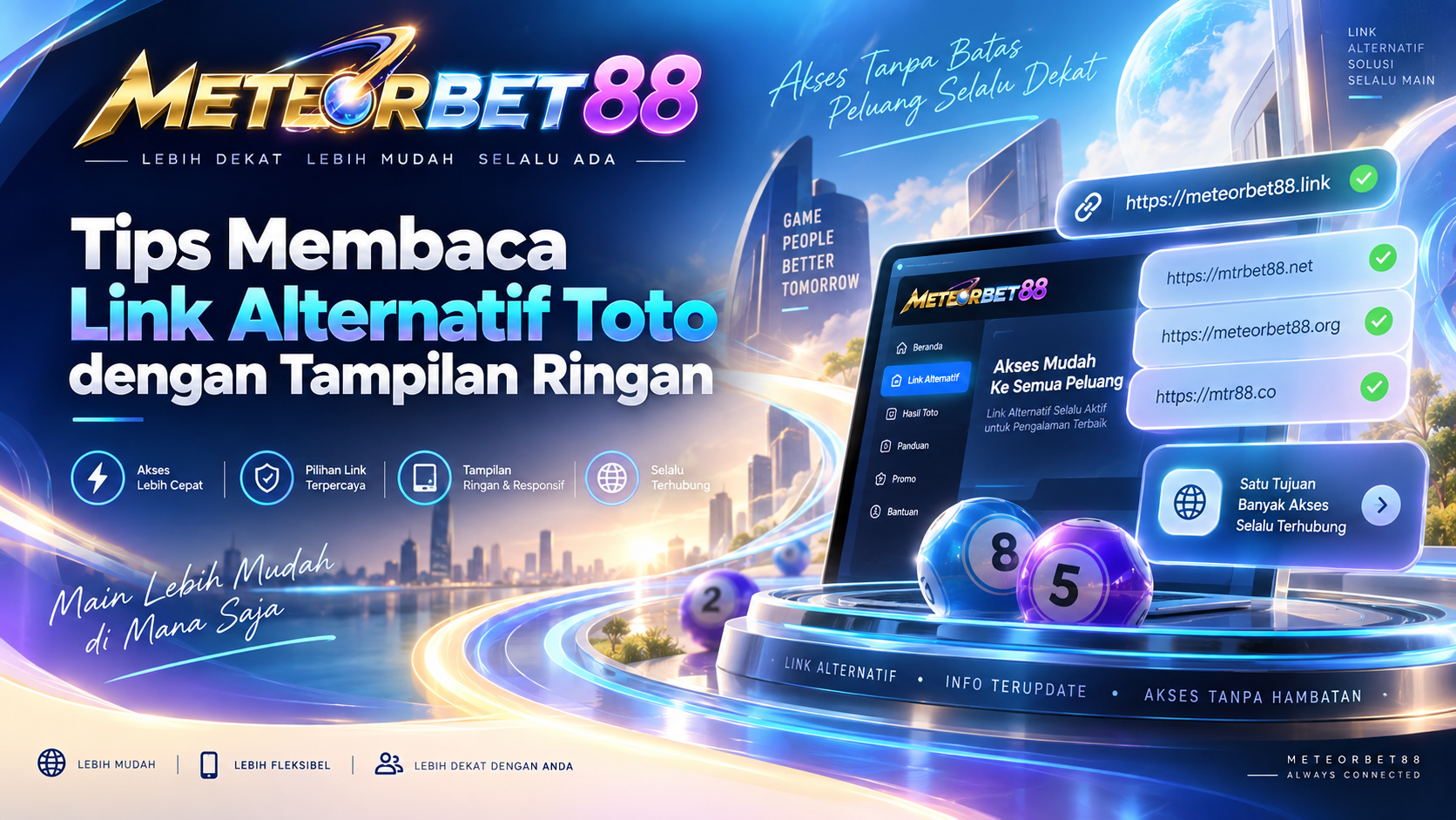 Tips Membaca Link Alternatif Toto dengan Tampilan Ringan